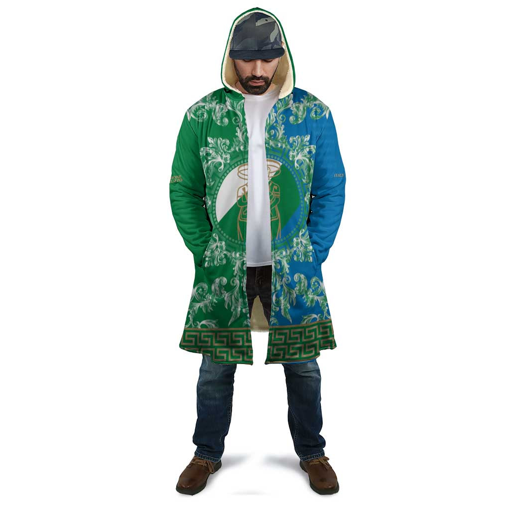 Personalized Italy Abruzzo Cloak Baroque Motif