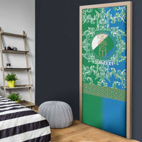 Personalized Italy Abruzzo Door Cover Baroque Motif