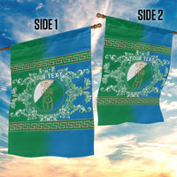 Personalized Italy Abruzzo Garden Flag Baroque Motif