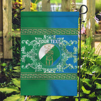Personalized Italy Abruzzo Garden Flag Baroque Motif