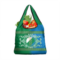 Personalized Italy Abruzzo Grocery Bag Baroque Motif