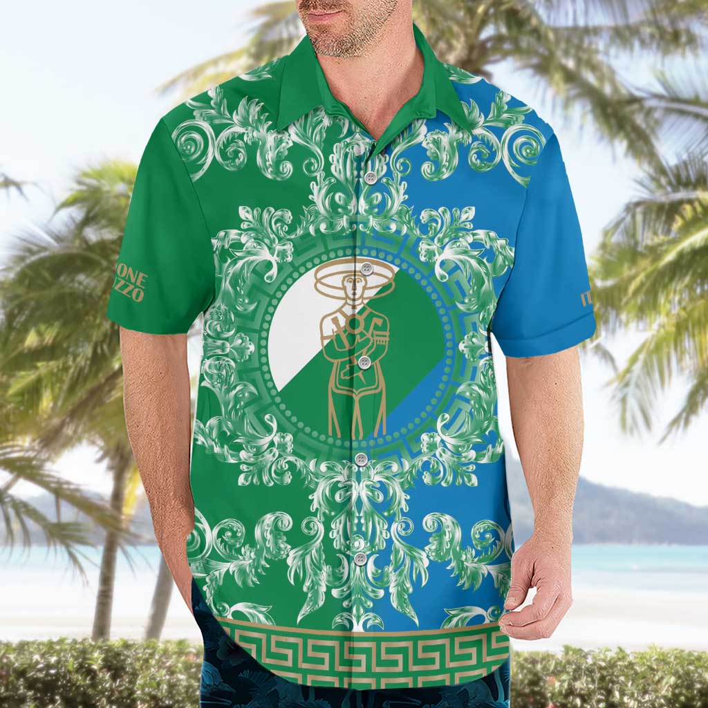 Personalized Italy Abruzzo Hawaiian Shirt Baroque Motif