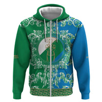 Personalized Italy Abruzzo Hoodie Baroque Motif