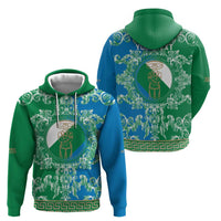 Personalized Italy Abruzzo Hoodie Baroque Motif