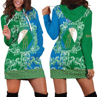Personalized Italy Abruzzo Hoodie Dress Baroque Motif