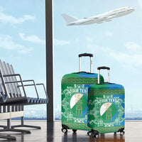 Personalized Italy Abruzzo Luggage Cover Baroque Motif