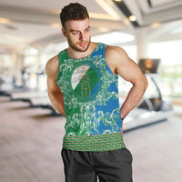 Personalized Italy Abruzzo Men Tank Top Baroque Motif