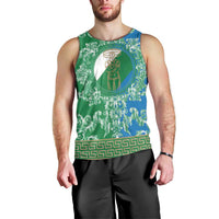 Personalized Italy Abruzzo Men Tank Top Baroque Motif
