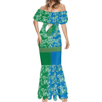 Personalized Italy Abruzzo Mermaid Dress Baroque Motif