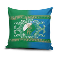 Personalized Italy Abruzzo Pillow Cover Baroque Motif