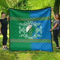 Personalized Italy Abruzzo Quilt Baroque Motif