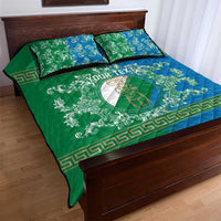 Personalized Italy Abruzzo Quilt Bed Set Baroque Motif