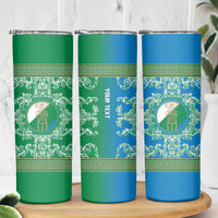 Personalized Italy Abruzzo Skinny Tumbler Baroque Motif