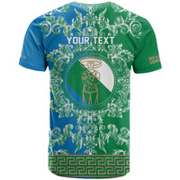 Personalized Italy Abruzzo T Shirt Baroque Motif
