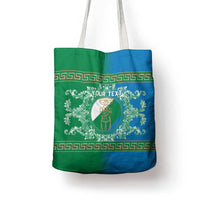 Personalized Italy Abruzzo Tote Bag Baroque Motif