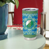Personalized Italy Abruzzo Tumbler Cup Baroque Motif