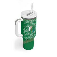 Personalized Italy Abruzzo Tumbler With Handle Baroque Motif