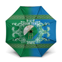 Personalized Italy Abruzzo Umbrella Baroque Motif