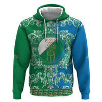 Personalized Italy Abruzzo Zip Hoodie Baroque Motif