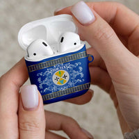 Personalized Italy Calabria AirPods Case Baroque Motif