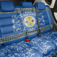 Personalized Italy Calabria Back Car Seat Cover Baroque Motif