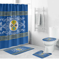 Personalized Italy Calabria Bathroom Set Baroque Motif