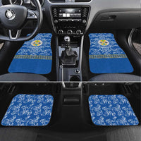 Personalized Italy Calabria Car Mats Baroque Motif