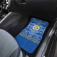 Personalized Italy Calabria Car Mats Baroque Motif