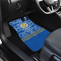 Personalized Italy Calabria Car Mats Baroque Motif