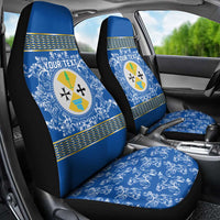 Personalized Italy Calabria Car Seat Cover Baroque Motif