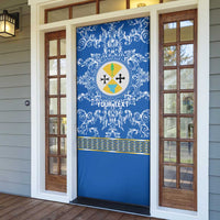 Personalized Italy Calabria Door Cover Baroque Motif