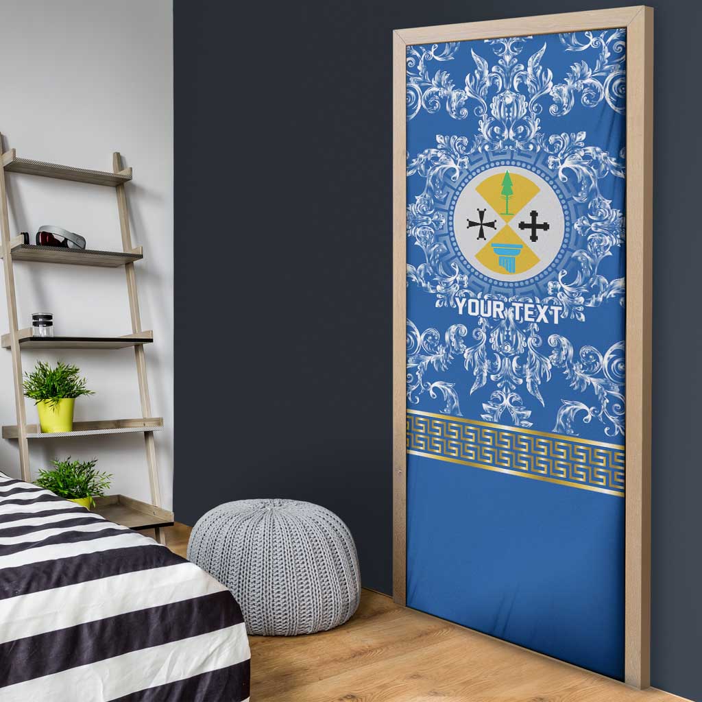 Personalized Italy Calabria Door Cover Baroque Motif