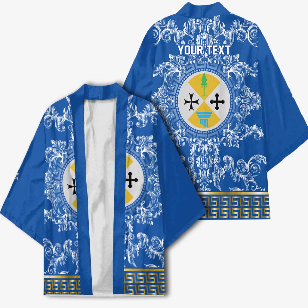 Personalized Italy Calabria Kimono Baroque Motif