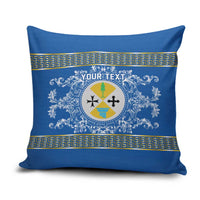 Personalized Italy Calabria Pillow Cover Baroque Motif