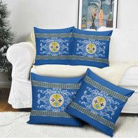 Personalized Italy Calabria Pillow Cover Baroque Motif