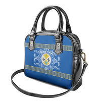 Personalized Italy Calabria Shoulder Handbag Baroque Motif