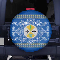 Personalized Italy Calabria Spare Tire Cover Baroque Motif