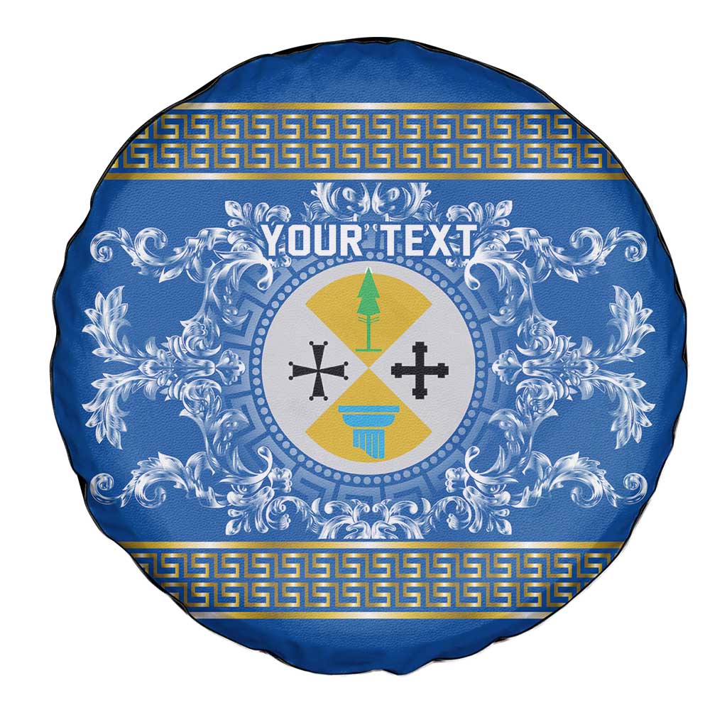 Personalized Italy Calabria Spare Tire Cover Baroque Motif