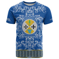 Personalized Italy Calabria T Shirt Baroque Motif