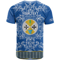 Personalized Italy Calabria T Shirt Baroque Motif