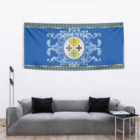 Personalized Italy Calabria Tapestry Baroque Motif