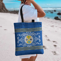 Personalized Italy Calabria Tote Bag Baroque Motif