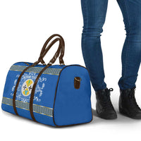 Personalized Italy Calabria Travel Bag Baroque Motif