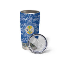 Personalized Italy Calabria Tumbler Cup Baroque Motif
