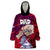 Fathers Day Polynesian Islands American Samoa Wearable Blanket Hoodie Dad Ou Te Alofa Ia Te Oe Tama - Polynesian Flowers Tribal - Wonder Print Shop
