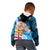 Personalised Dads Day Fiji Kid Hoodie Dad Au Lomani Iko - Polynesian Flowers Tribal - Wonder Print Shop