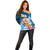 Personalised Dads Day Fiji Off Shoulder Sweater Dad Au Lomani Iko - Polynesian Flowers Tribal - Wonder Print Shop