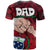 Fathers Day Polynesian Islands Samoa T Shirt Dad Ou Te Alofa Ia Te Oe Tama - Red Polynesian Flowers Tribal - Wonder Print Shop