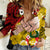 Dads Day Tonga Women Casual Shirt Dad Ofa lahi atu - Polynesian Flowers Tribal - Wonder Print Shop