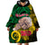Fathers Day Polynesian Islands Vanuatu Wearable Blanket Hoodie Dad Mi lavem yu - Polynesian Flowers Tribal - Wonder Print Shop